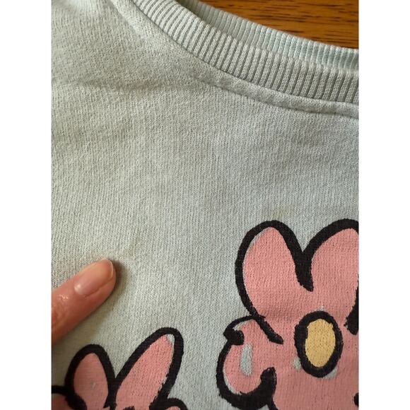 Zara Girls' Flowers Everyday Sweatshirt Size 4-5 - Picture 3 of 6